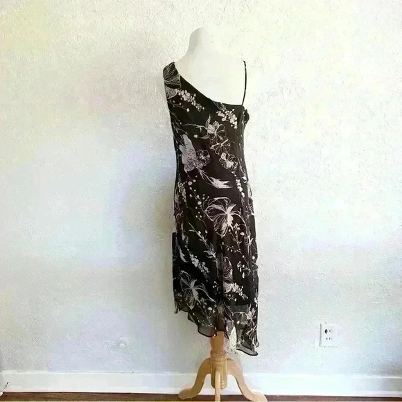 Asymmetrical vintage floral fairy dress size 11‎ - Picture 8 of 14